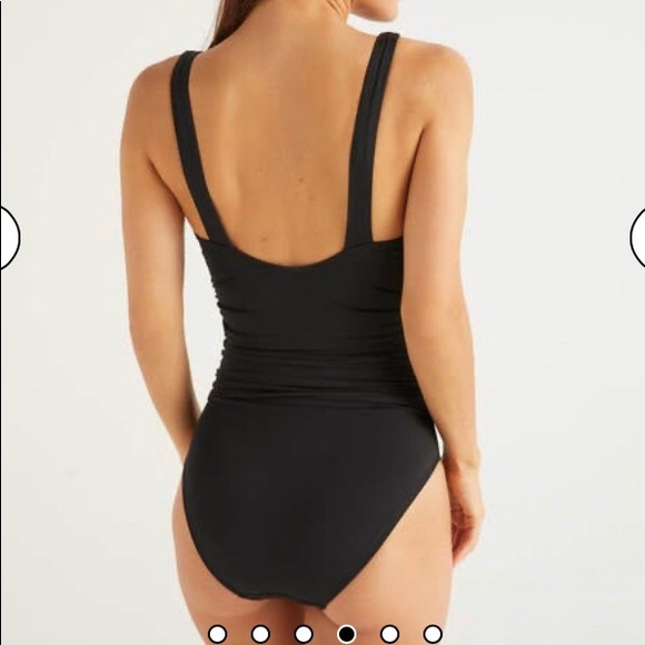 NWT Boden Black Talamanca Swimsuit, size US 6L - Picture 3 of 7